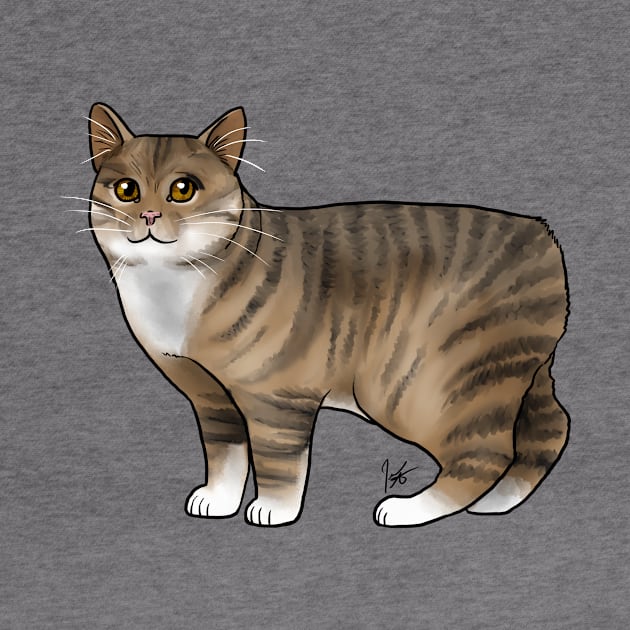 Cat - Manx - Tabby by Jen's Dogs Custom Gifts and Designs